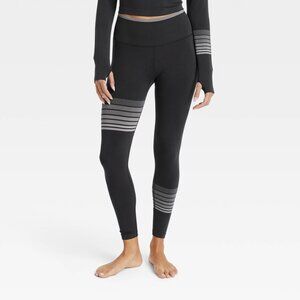 New! Women's High-Rise Seamless Leggings - JoyLab Black